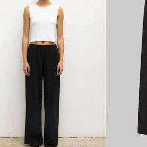 LESET Arielle Pocket Pant Size Small Black